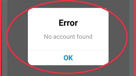 Instagram How To Fix Error No Account Found Problem Solve In