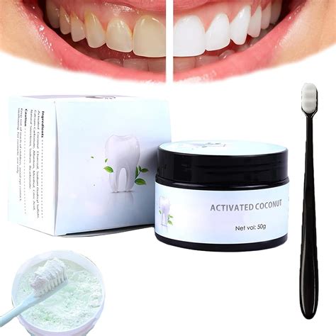 Amore Paris Teeth Whitening Activated Coconut Teeth Whitening Powder