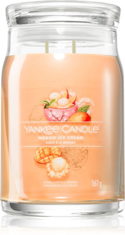 Yankee Candle Mango Ice Cream Scented Candle Signature Notino Co Uk