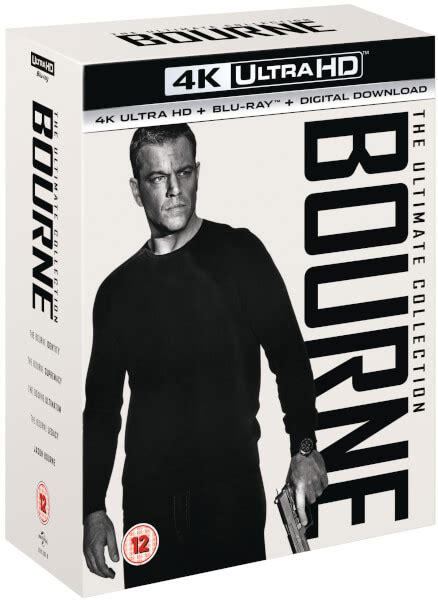 Bourne K Collection K Ultra Hd Blu Ray Zavvi