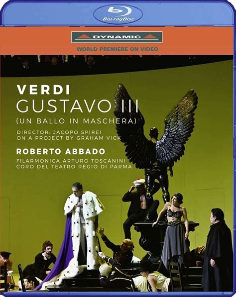 Blu ray Verdi Gustavo III Un ballo in Maschera Loja Clássicos