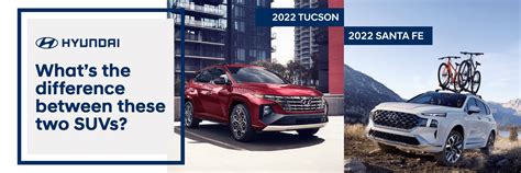 2022 Hyundai Tucson vs. 2022 Hyundai Santa Fe | Vern Eide Hyundai Sioux ...