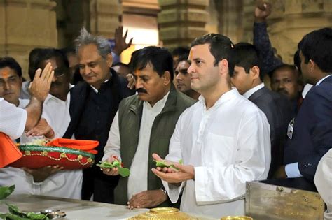 Rahul Gandhi Visit To Gujarat Rahul Gets Darshan At Somnath Temple