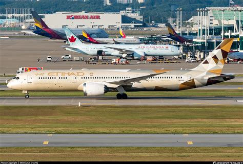 A6 Blr Etihad Airways Boeing 787 9 Dreamliner Photo By Minxuan Zhang