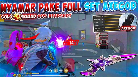 AXE GOD 90 HEADSHOT SENSITIVITAS HEADSHOT TERBARU SETELAH UPDATE 2023