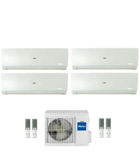 Condizionatore Climatizzatore Haier Quadri Split Flexis Plus White R 32