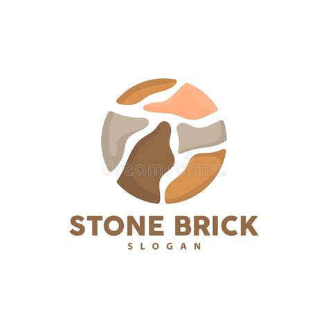 Stone Logo Premium Elegant Design Stone Balance Vector Stepping Rock