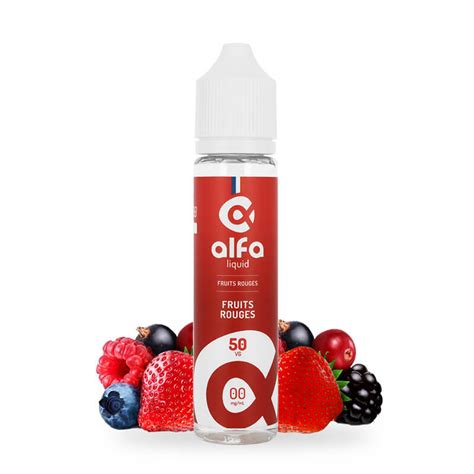 E Liquide Fruits Rouges Ml Par Alfaliquid Fruits Des Bois A L