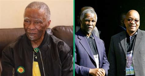 Ancs Thabo Mbeki Criticises Mk Party Leader Jacob Zuma Supports