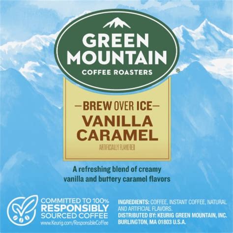 Green Mountain Coffee Roasters Brew Over Ice Vanilla Caramel K Cup