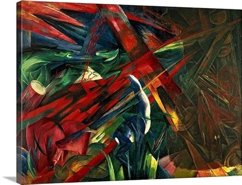 Fate of the Animals, 1913 | Franz marc, Painting, Art theory