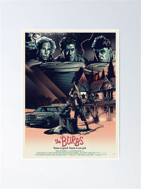 The Burbs Movie Poster For Sale By Paulbarelan Redbubble