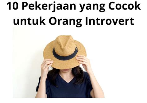 10 Pekerjaan Yang Cocok Untuk Orang Introvert