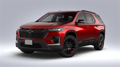 New 2023 Chevrolet Traverse Premier Suv Radiant Red Tintcoat For Sale In Omaha