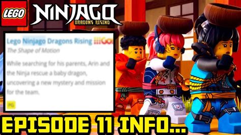 Episode 11 Details And More 🐉 Ninjago Dragons Rising Season 2 News Youtube