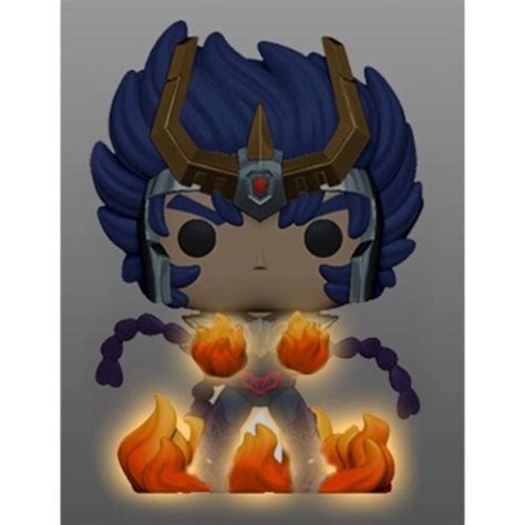 Funko Pop Saint Seiya Phoenix Ikki Figure Knights Of Zodiac Glows