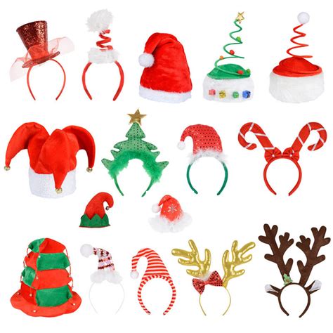 Christmas Hats And Headbands Clip Art Library