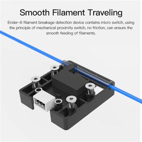 Creality Filament Run Out Sensor Material Detection Sensor For Ender