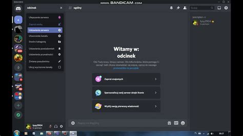 jak stworzyć serwer na discord i dodać role kanały głosowe czat YouTube