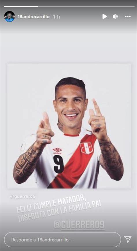 Cumpleaños de Paolo Guerrero recibió mensajes de Farfán Carrillo y la