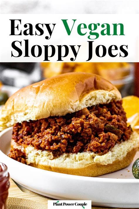 Easy Vegan Sloppy Joes Best Recipe Artofit