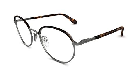 French Connection Mens Glasses Fc 138 Gunmetal Round Metal Stainless