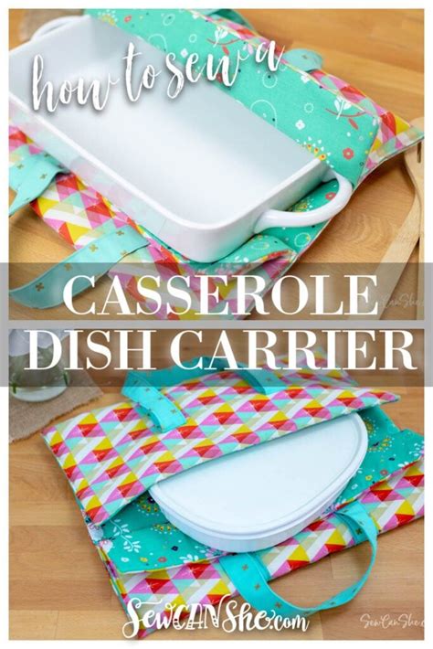 Sew A Diy Casserole Carrier Free Pattern With Insulated Batting Artofit