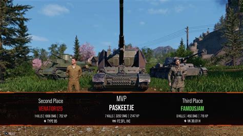 Pz Sfl IVC Ace Tanker 7 Kills 3 3k Damage World Of Tanks Console