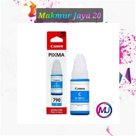 Jual Tinta Canon Pixma Gl Cyan For G G G G Cyan Ori