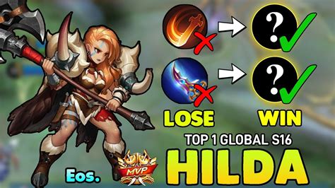 DURABILITY DAMAGE HILDA BEST BUILD 2021 TOP GLOBAL HILDA BUILD