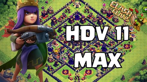 Clash of clans Vers l HDV 11 Max 04 Les Héros YouTube