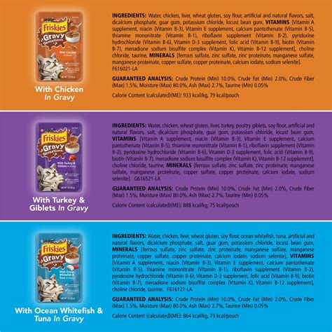 Discontinued - FRISKIES Gravy Sensations Farm & Fish Variety Cat Food, 3-oz pouches, case of 24 ...