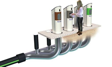 Automatic Waste Collection System Works Like A Giant Vacuum Cleaner