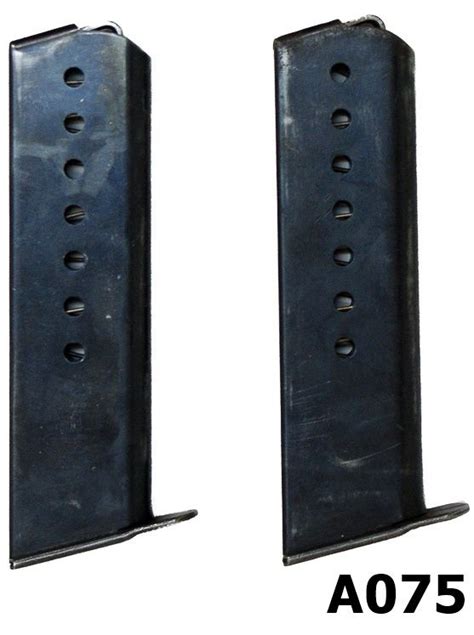 082a A075 9mmp Walther P38 8rnd Magazines X 2 Classic Arms