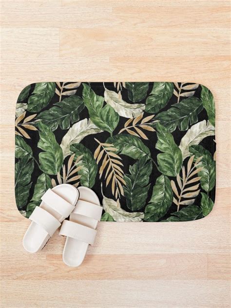 Palm Tree Bath Mat By Bubbliciousart Palm Tree Bath Mat Bath Mat