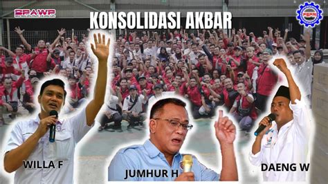 Konsolidasi Spawp Mei Perkuat Organiasi Untuk Meningkatkan