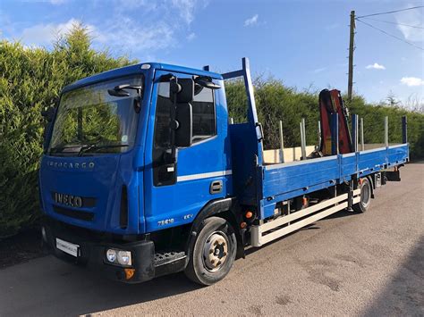 Used Iveco Eurocargo E S Ft Dropside Lorry Palfinger