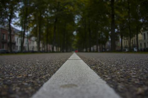 Hd Wallpaper Roads Of Depth Low Angle Photo Of Asphalt Road Near