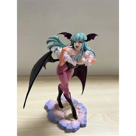 22cm Darkstalkers Bishoujo Statue Anime Figure Morrigan Action Figure Pvc Morrigan Model Toy