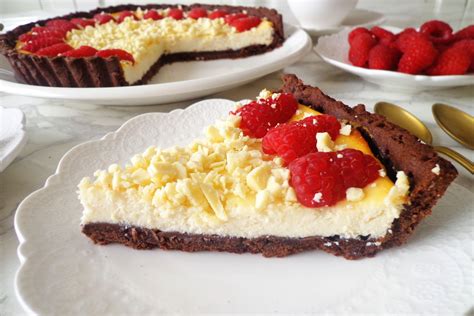 Crostata Al Cacao Con Crema Al Cioccolato Bianco E Lamponi Fidelity