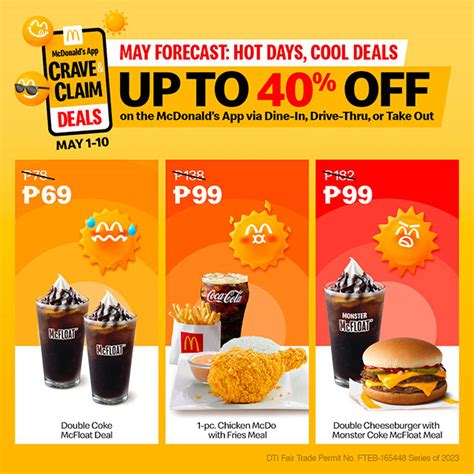 Keep It Cool: Up to 40% Off with McDonald's App Crave & Claim Deals ...