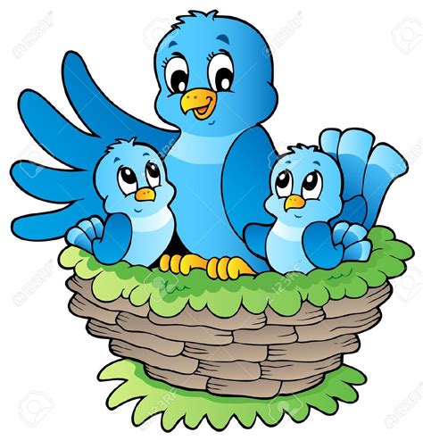 Bird Nest Cartoon | Free download on ClipArtMag