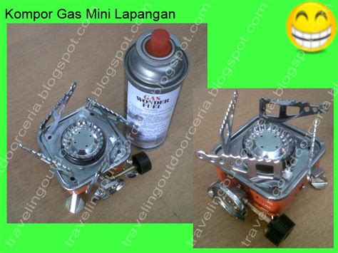 Traveling Outdoor Ceria Kompor Lapangan Mini Gas Ackl731