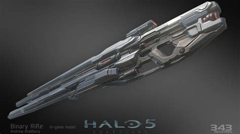 Andrew Bradbury Artstation Halo 5 Binary Rifle