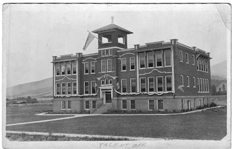 Jackson County Oregon History Notes Talent Oregon Old Brick School