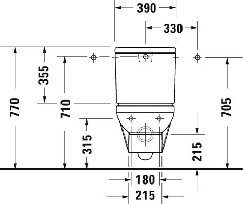 251209 Duravit No1 Close Coupled Wall Mounted Rimless Toilet 650x365 Mm