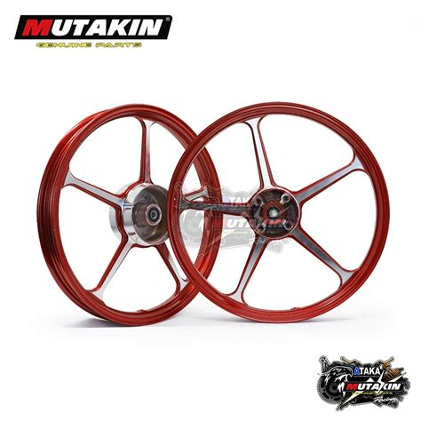 Mutakin Mags For Honda Wave Xrm Rs Fi Front Disc Rear Drum