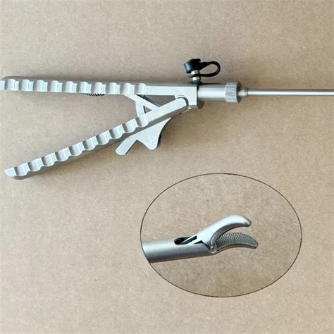 Laparoscopy Surgical Needle Holder Forceps Gun Shape Gun Shape And