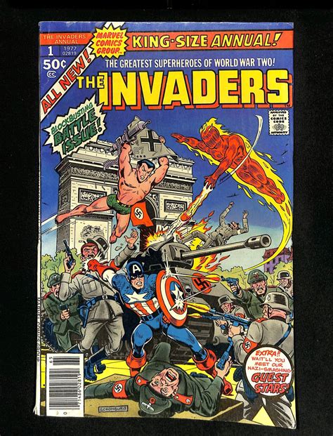 Invaders Annual Captain America Human Torch Sub Mariner Full Runs