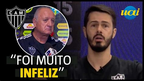 Fael Detona Felip O Em Coletiva Ap S Empate Do Galo Youtube